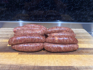 Marmite & Cheddar Sausages